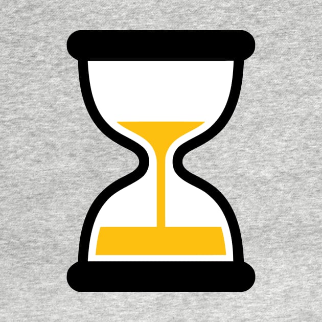 Sandglass Hourglass Running Out of Time Icon Emoticon by AnotherOne